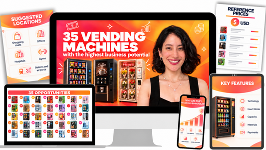 35 Vending Machines with High Business Potential