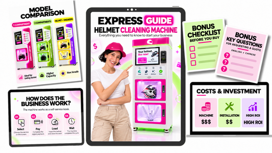 Helmet Cleaning Vending Machine – Everything You Need to Know